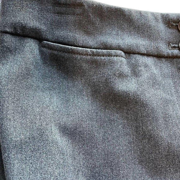 Talbots Signature Flare Dress Grey Womens Pants Size 6 new without tags - Picture 3 of 5